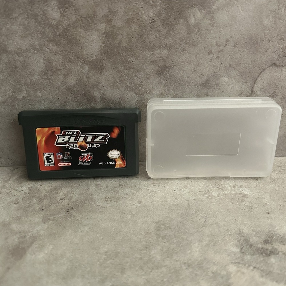NFL Blitz 2003 - Game Boy Advance Game - Cartridge And Plastic Case - VG02